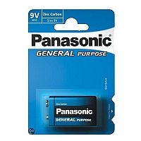 Panasonic Zinc Carbon - 9V Blue Battery 