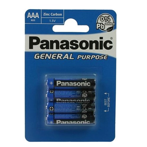 Panasonic Extra Heavy Duty AAA/R03 
