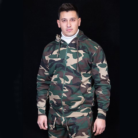 Game - Woodland Zip Hoodie