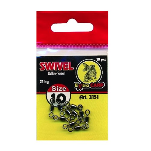 Extra Carp Rolling Swivel Size 8