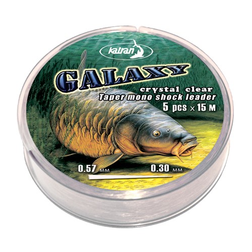 Katran - Galaxy Tapered shock leaders 0.30mm - 0.57mm