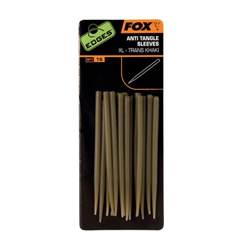 Fox - Edges Anti Tangle Sleeves Trans Khaki XL
