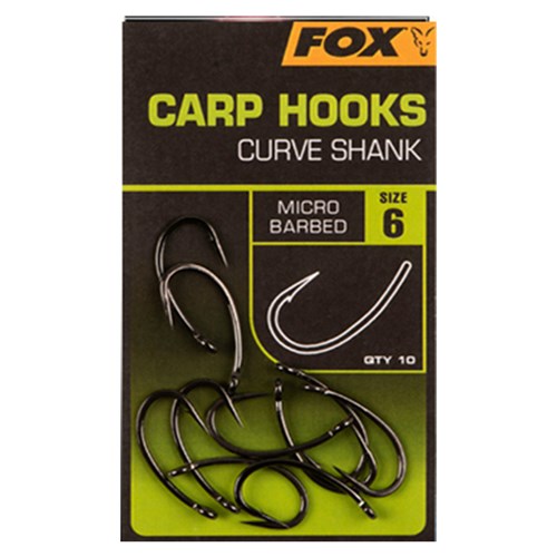 Fox - Carp Hooks Curve Shank - 4
