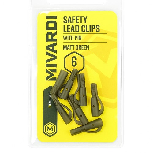 Mivardi - Safety Lead Clips With Pin