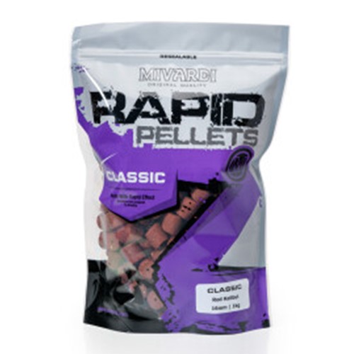 Mivardi - Rapid pellets - Classic Red Halibut (1kg | 4mm)