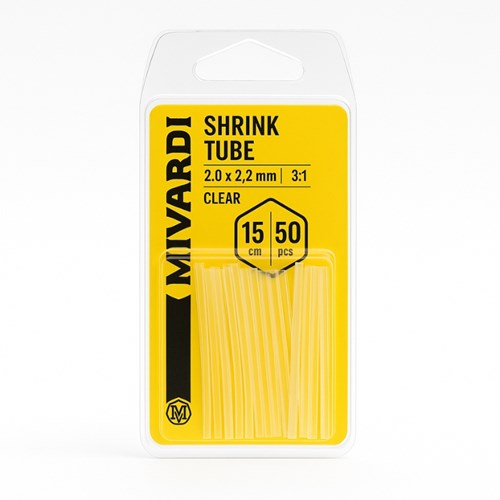 Mivardi - Shrink Tube 3 : 1 - Clear 2.0 x 2.2mm