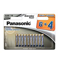 Panasonic Μπαταρίες Αλκαλικές Everyday Power AAA (6 τεμ+4 Δώρο)