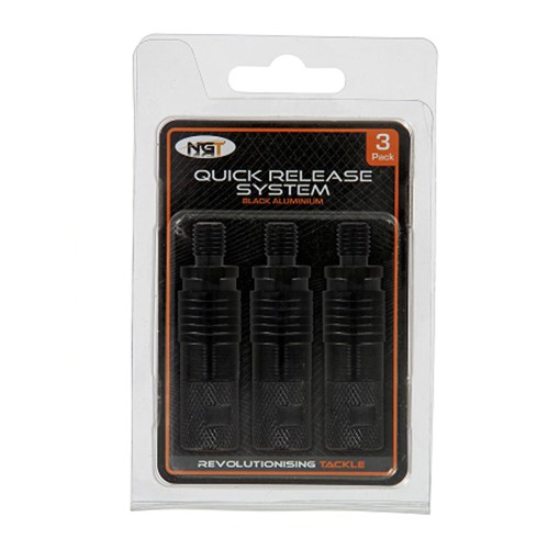 NGT - Quick Release Connector Black 3 Pcs