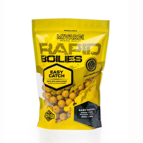 Mivardi - Rapid Boilies Easy Catch - Pineapple + N.BA. (950g | 16mm)