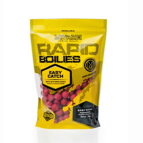 Mivardi - Rapid Boilies Easy Catch - English Strawberry (950g | 16mm)