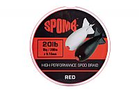 Spomb - Braid 300m 9kg 20lb RED 0.18mm