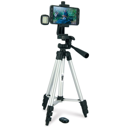 NGT - Anglers Selfie Tripod - Includes Light and Remote