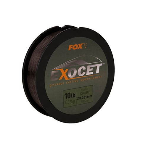 Fox - Exocet Mono Trans Khaki - 0.35mm 18lbs / 8.18kgs