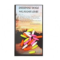 Enterprise Tackle - Mag Aligner Grubs Fluoro and White