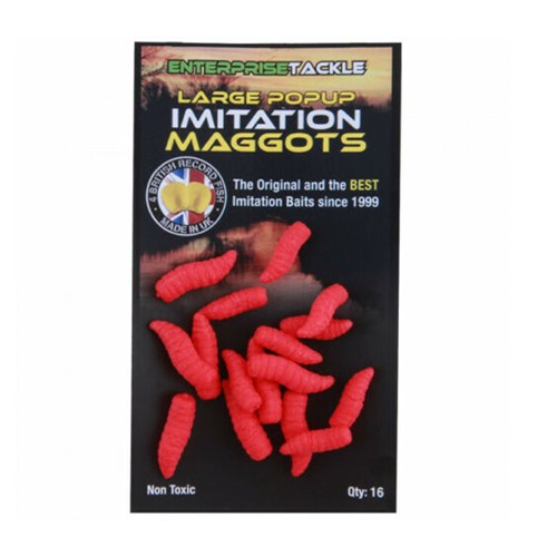 Enterprise Tackle - Large Pop Up Maggots RED 