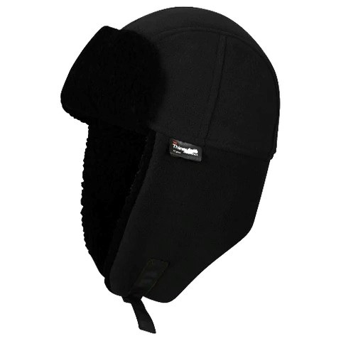 3M - Thinsulate Waterproof Windproof Thermal Trapper Hat Black