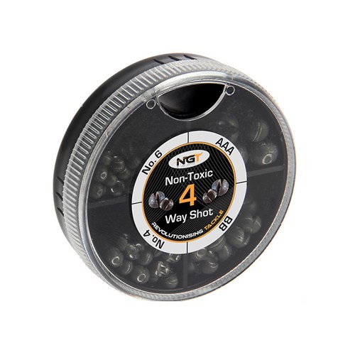 NGT Non Toxic Split Shot - 4 Way (Standard)