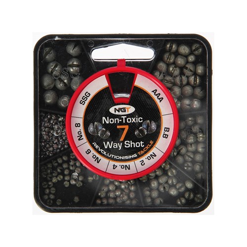 NGT Non Toxic Split Shot - 7 Way
