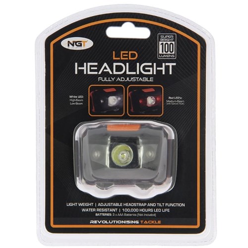NGT - Led Cree light - 100 Lumens AAA operated Light