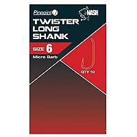 Nash - Twister Long Shank Size 6