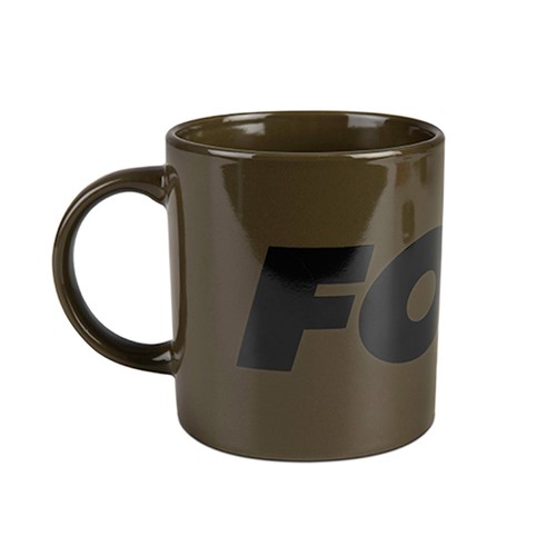 Fox - Green and Black Logo Ceramic Mug