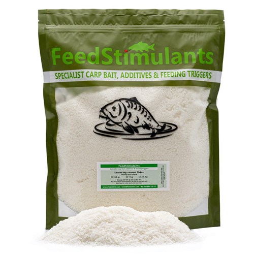 Feedstimulants - Grated dry coconut flakes 1Kg