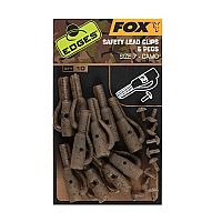 Fox - Edges Camo Size 7 lead clip + pegs