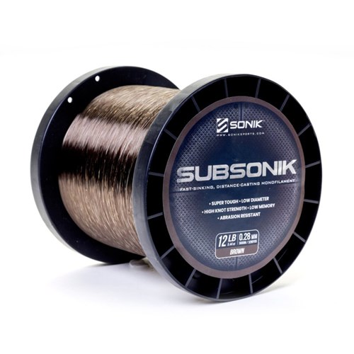 Sonik - Subsonik Brown Monofilament 3000m 0.41mm