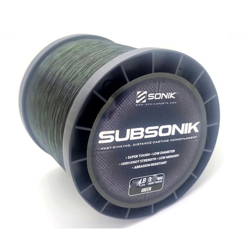 Sonik - Subsonik Green Monofilament 3000m 0.31mm