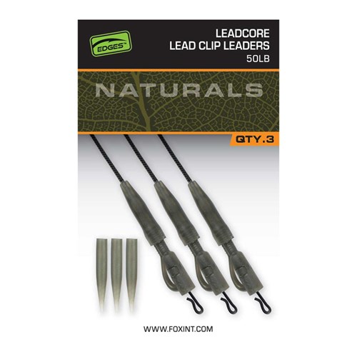 Fox - Naturals Leadcore PG Lead Clip Leaders