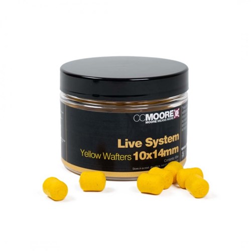 CCMoore - Live System Yellow Dumbell Wafters 14mm