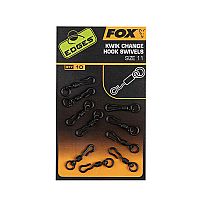 Fox - Edges Kwik change hook swivels size 10