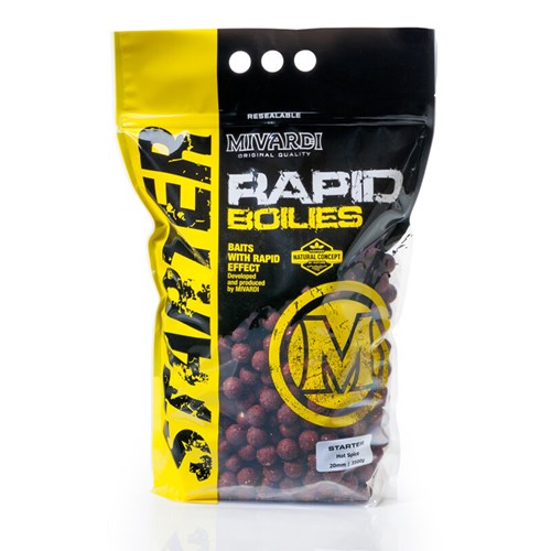 Mivardi - Rapid Boilies Starter - Hot Spice (3500g | 20mm)