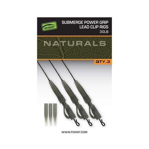 Fox - Naturals Sub Power grip lead clip 40lb