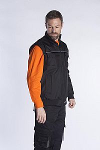 Fageo - Μπουφάν αδιάβροχο Black