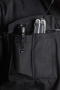 Fageo - Μπουφάν αδιάβροχο Black