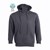 K-Prime Μπλούζα Φούτερ Με Κουκούλα 330gsm Charcoal