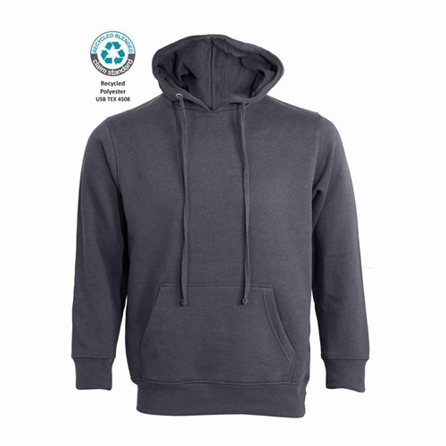 K-Prime Μπλούζα Φούτερ Με Κουκούλα 330gsm Charcoal