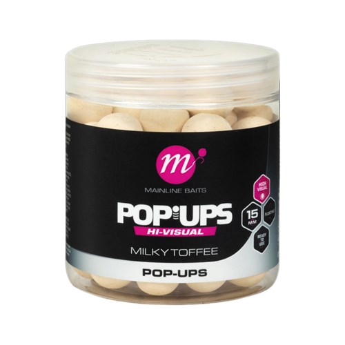 Mainline - Hi-Visual Pop-Ups Bright White Milky Toffee 15mm