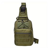 Tactical - Sling Bag Dark Green