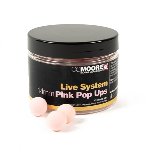 CCMoore - Live System Pink Pop Ups 14mm