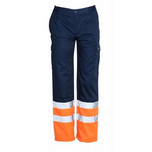 Fageo - Παντελόνι Με Μπατζάκι Υψηλής Ευκρίνειας Πορτοκαλί