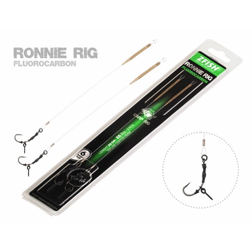 ZFish - Fluorocarbon Ronnie Rig Size 6