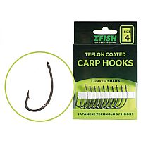 ZFish - Teflon Hooks Curved Shank Size 4