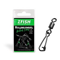 ZFish - Rolling Swivel & Hooked Snap Size 16