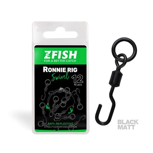 ZFish - Ronnie Rig Swivel Matt size 12