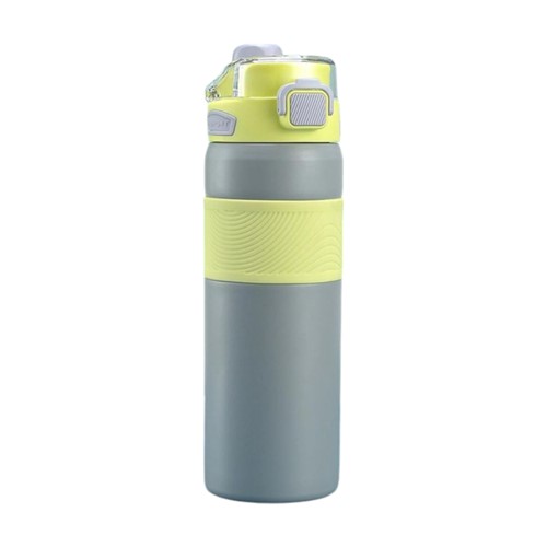 Φορητό παγούρι θερμός Grey/Green 600ml