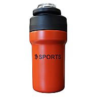 Φορητό παγούρι-θερμός με καλαμάκι - 500ml Red