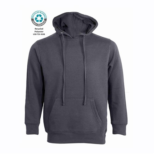 K-Prime Μπλούζα Φούτερ Με Κουκούλα 330gsm Charcoal