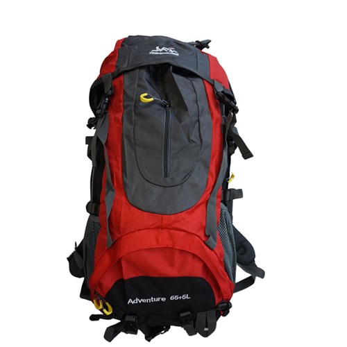 Hiking Bag - Red 60L